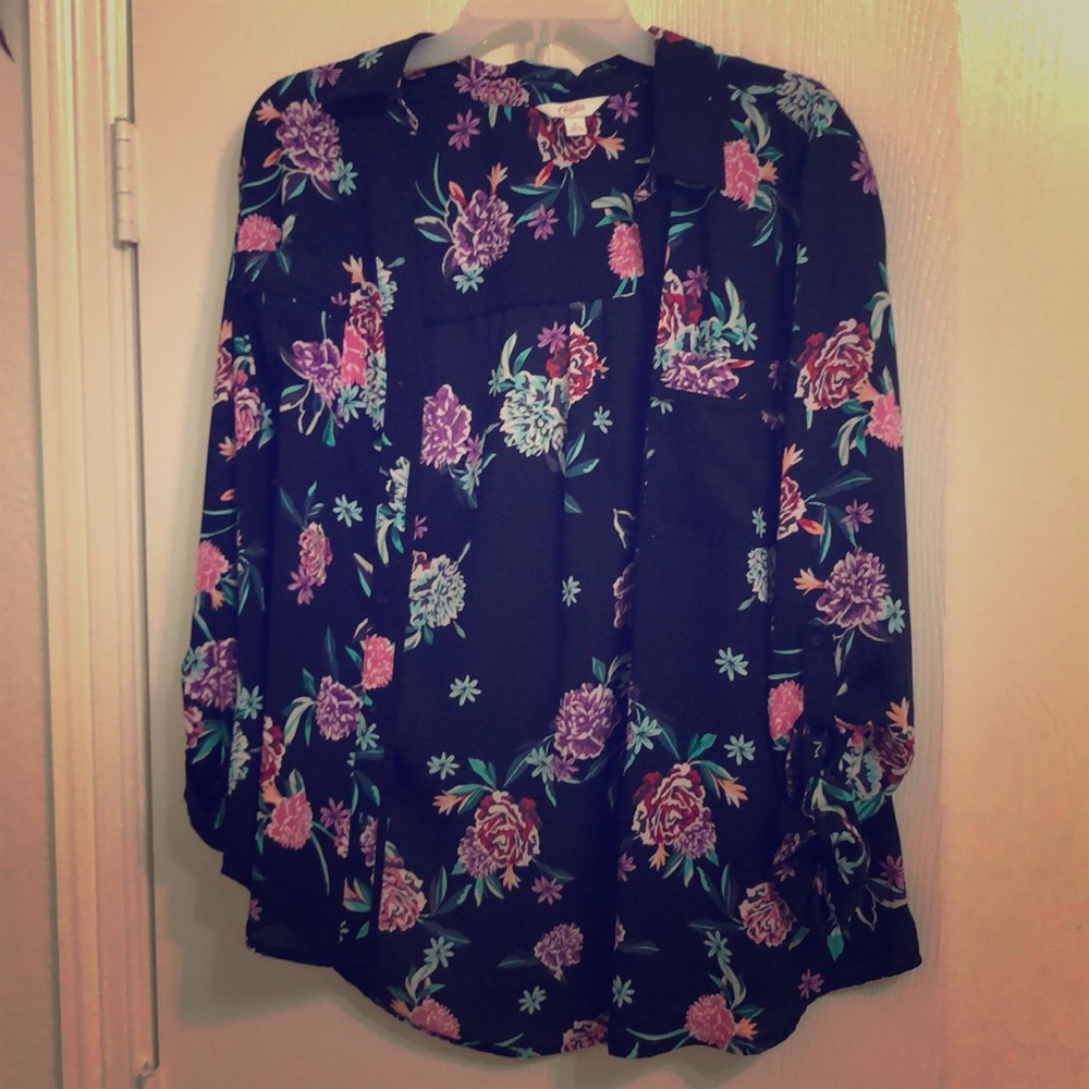 Long sleeve button down